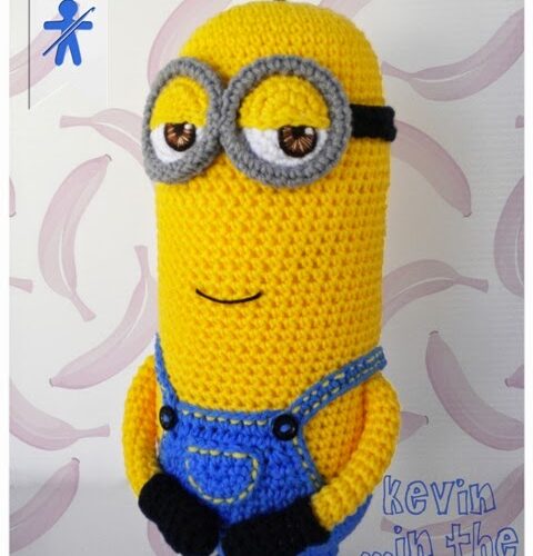 The Minion Kevin amigurumi – English pattern