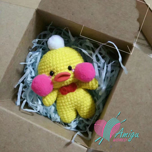 Lalafanfan duck amigurumi – Chinese Pattern