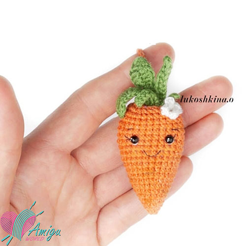 Carrot amigurumi – Russian Pattern