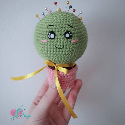 Cute Cactus amigurumi – Russian pattern