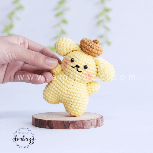 Pompompurin Sanrio Amigurumi Free Pattern for Cozy Crochet Days