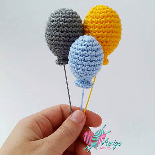 Balon amigurumi crochet pattern – Turkish pattern