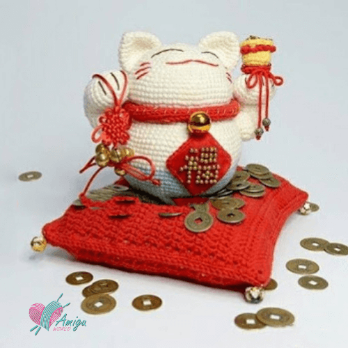 Lucky Cat amigurumi – Vietnamese Pattern