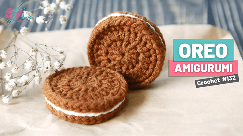 Oreo amigurumi pattern crochet