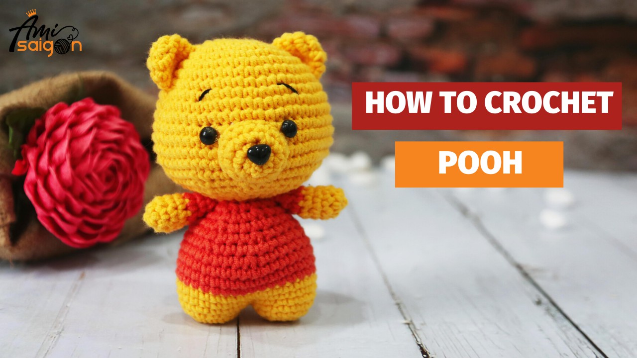 Amigurumi pooh crochet pattern