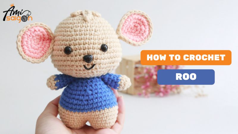 Amigurumi Roo crochet pattern by AmiSaigon