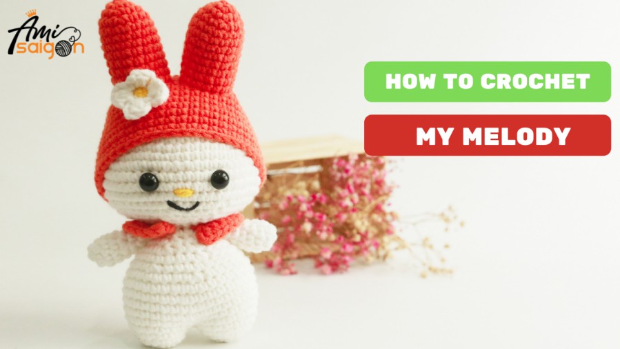 Amigurumi My Melody – free crochet pattern