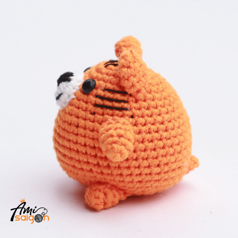 Amigurumi little Tiger Crochet pattern
