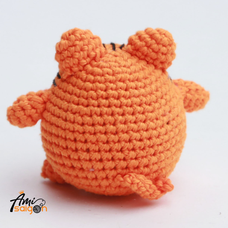 Amigurumi little Tiger Crochet pattern