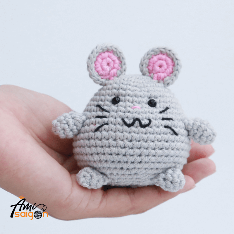 Amigurumi little Mouse Crochet pattern