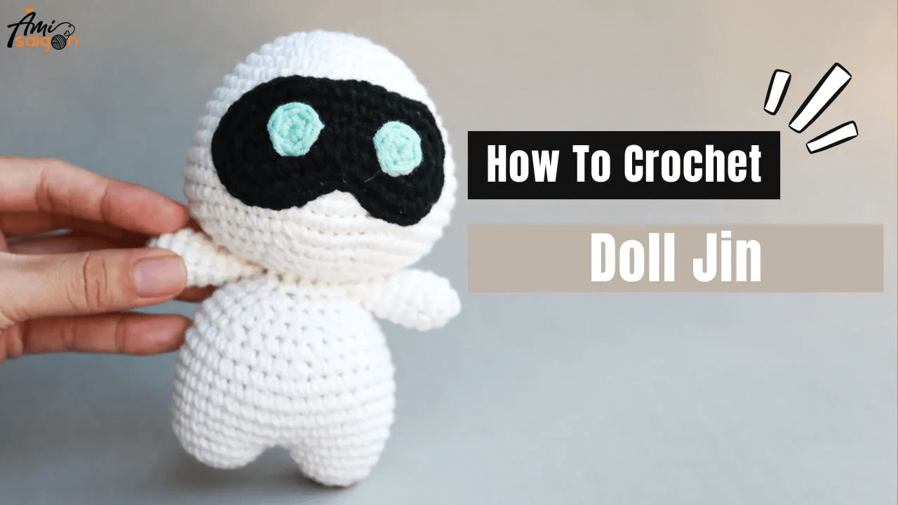 Jin Character Doll Amigurumi - Free Crochet Tutorial