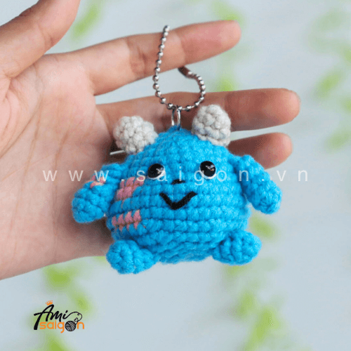 Sullivan Character Free Crochet Amigurumi Pattern