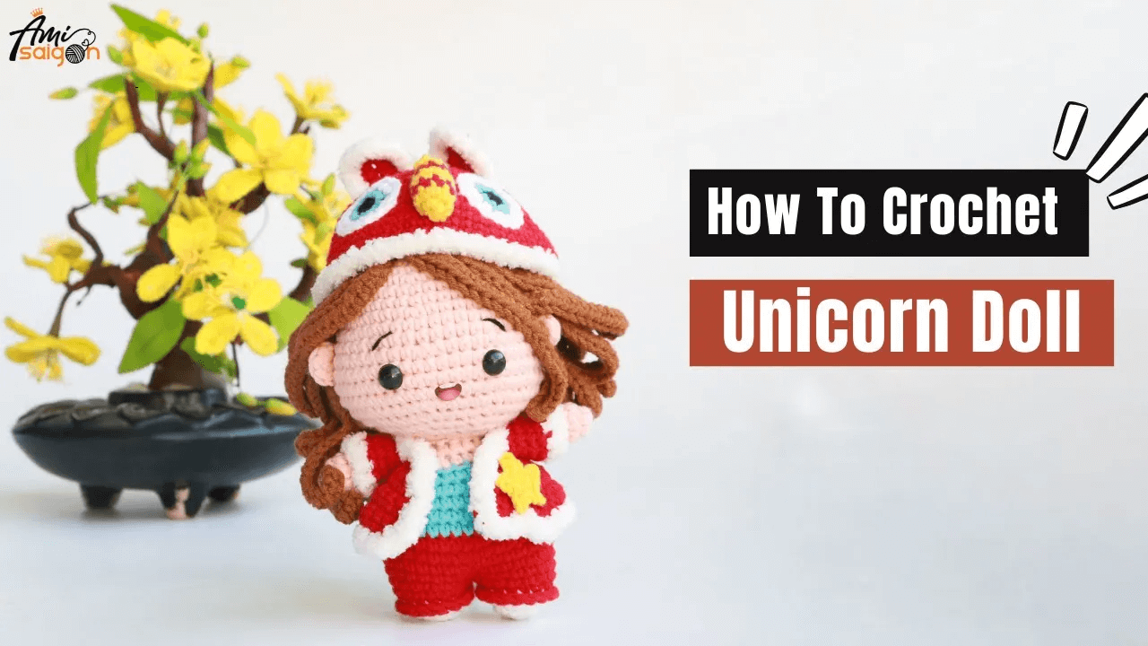 Enchanting Amigurumi Unicorn Doll - Free Crochet Tutorial