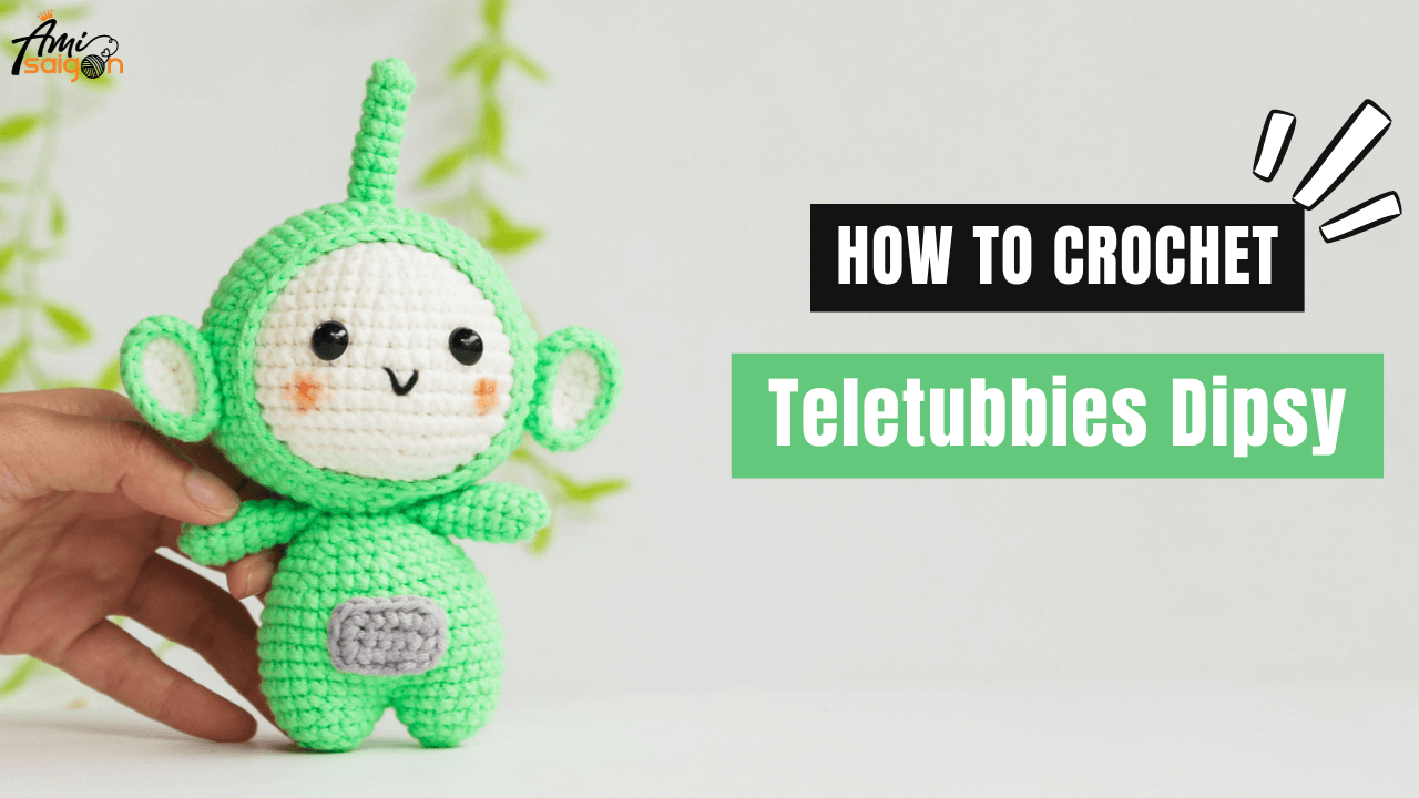 Teletubbies Dipsy Characters - Free Amigurumi Crochet Tutorial