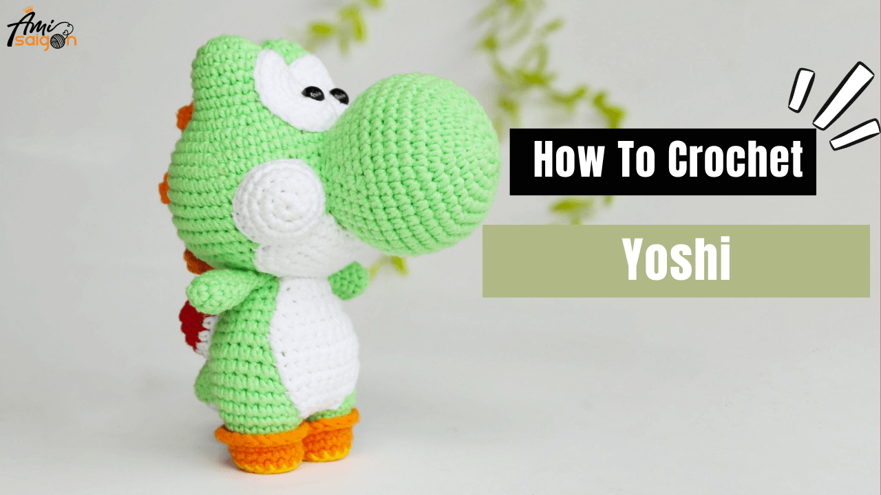 Get Ready For Fun With Yoshi Mario Amigurumi Free Tutorial