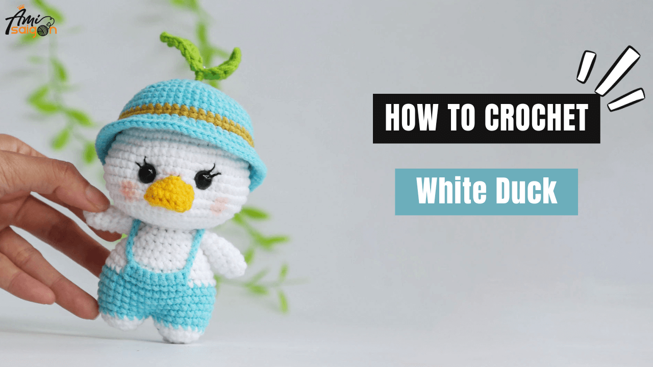 Duck with Hat Amigurumi Free Crochet Tutorial