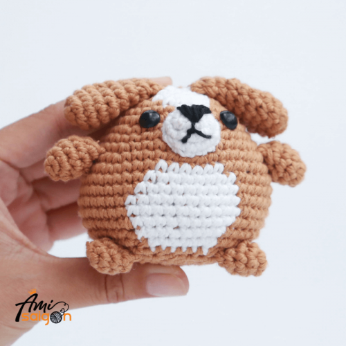 Chart móc len chó con đáng yêu miễn phí