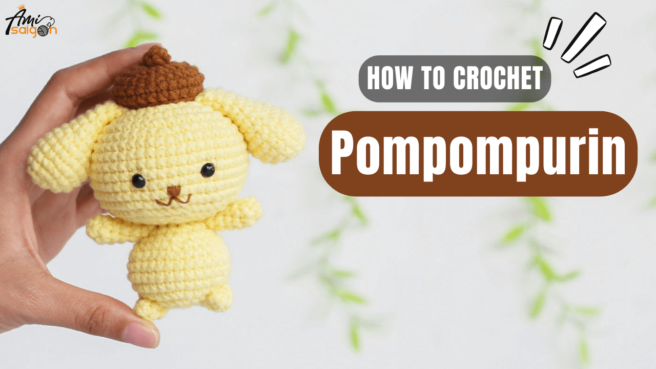 Amigurumi Pompompurin free crochet tutorial