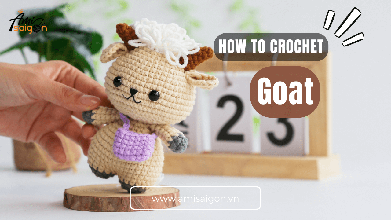 Amigurumi Goat crochet tutorials for beginners