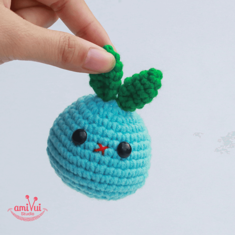 Amigurumi Bunny Keychain Free crochet pattern