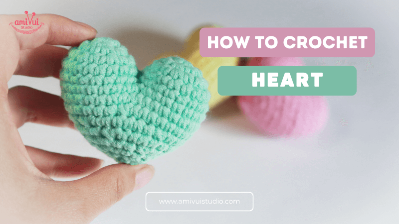 Heart Amigurumi - Crochet Video Tutorial for Love