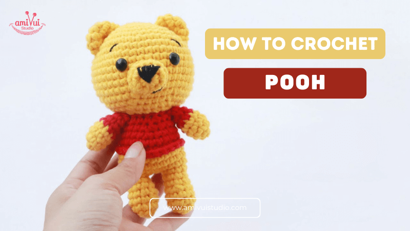 Winnie the Pooh amigurumi - Crochet tutorial