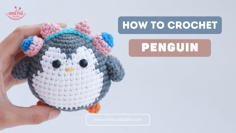 Cuteness Penguin Ufufy Amigurumi Free Crochet Tutorial