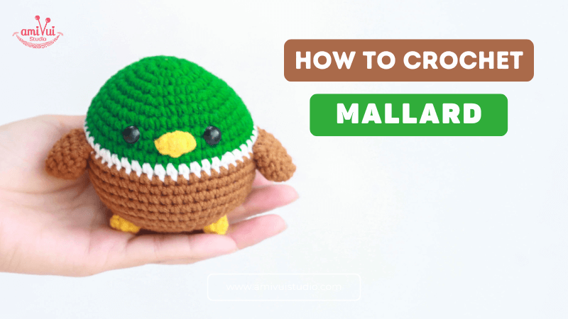 Crochet Mallard Duck Amigurumi Free Tutorial