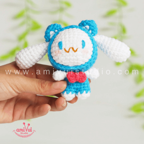 Tiny cute Cinnamoroll amigurumi Free crochet pattern