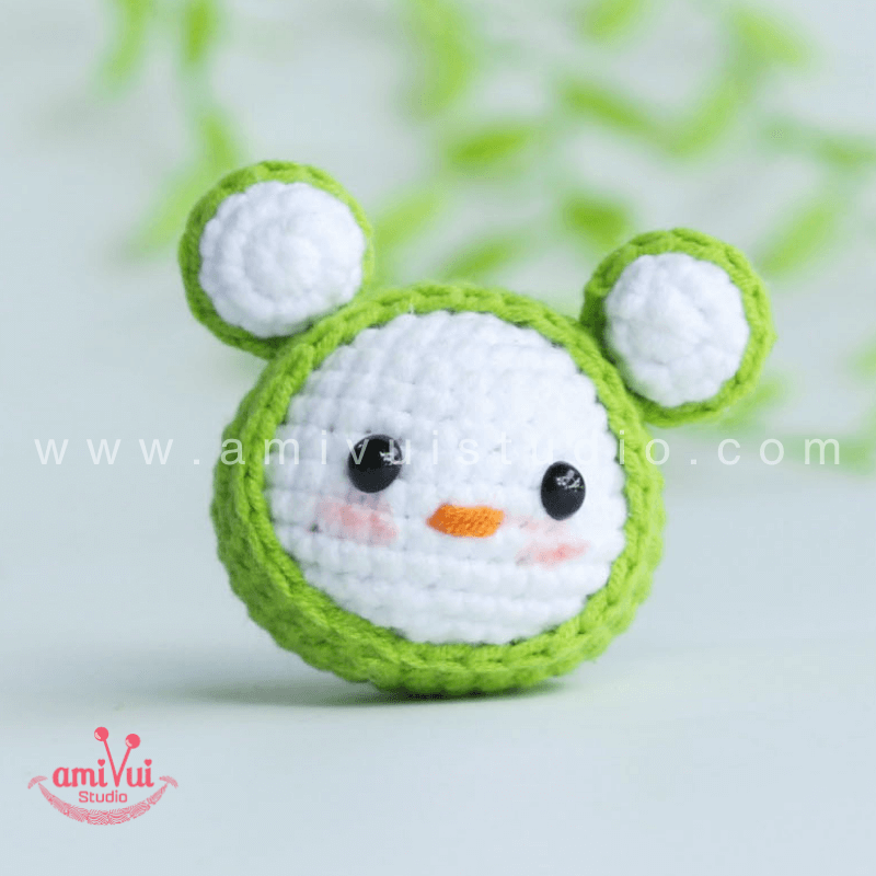 Hướng dẫn cách làm móc khoá con ếch nhỏ bằng len - Chart móc miễn phí Amivui StudioHướng dẫn cách làm móc khoá con ếch nhỏ bằng len - Chart móc miễn phí Amivui Studio