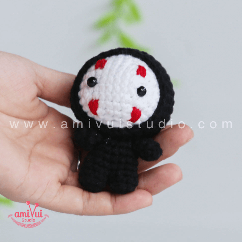 Hướng dẫn cách làm Vô Diện Kaonoshi bằng len - Chart móc miễn phí Amivui Studio