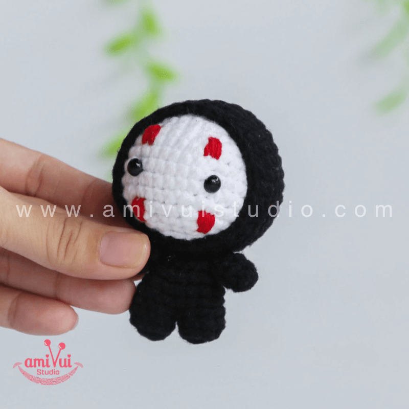 Hướng dẫn cách làm Vô Diện Kaonoshi bằng len - Chart móc miễn phí Amivui Studio