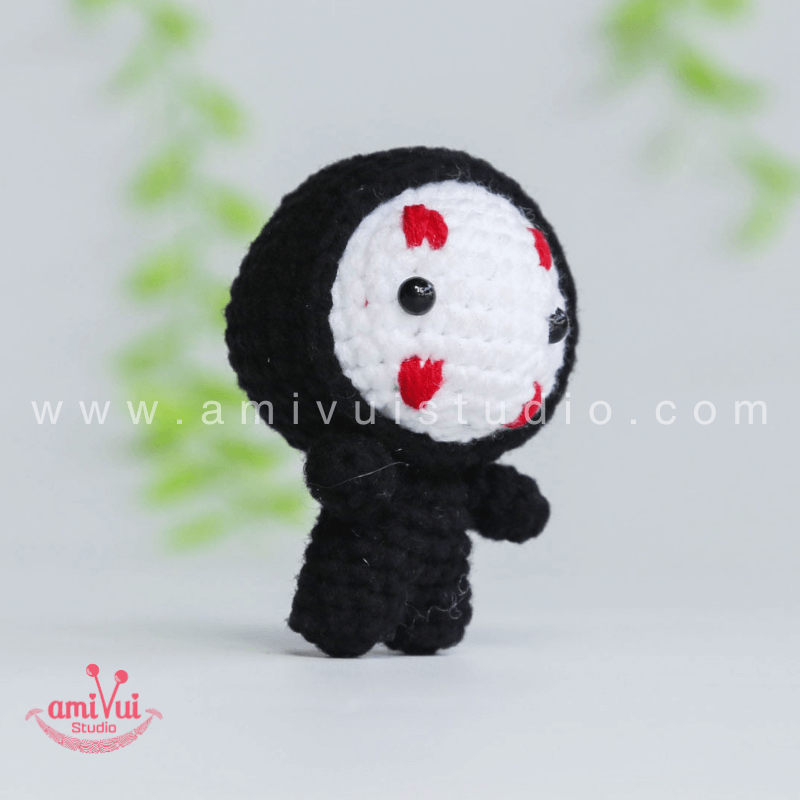 Hướng dẫn cách làm Vô Diện Kaonoshi bằng len - Chart móc miễn phí Amivui Studio