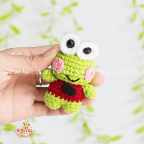 Keroppi Amigurumi Free Crochet Pattern